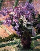 Mary Cassatt Lilacs in a Window china oil painting reproduction